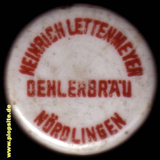 Bügelverschluss aus: Dehlerbräu Lettenmeyer, Nördlingen, Deutschland