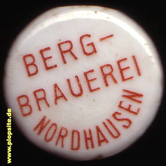 Bügelverschluss aus: Berg Brauerei, Nordhausen, Nordhausen am Harz, Deutschland