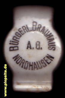 Bügelverschluss aus: Bürgerliches Brauhaus AG, Nordhausen, Nordhausen am Harz, Deutschland