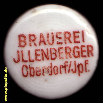 BŸügelverschluss aus: Deutschhof-Brauerei Illenberger, Oberdorf / Ipf, Bopfingen, Deutschland