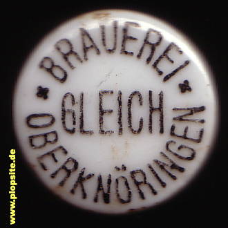 BŸügelverschluss aus: Brauerei Gleich, Oberknöringen, Burgau-Oberknöringen, Deutschland