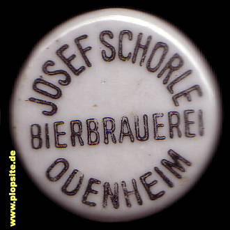 BŸügelverschluss aus: Bierbrauerei Schorle, Odenheim, Östringen, Deutschland