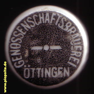 Bügelverschluss aus: Genossenschaftsbrauerei, Oettingen, Öttingen, Deutschland