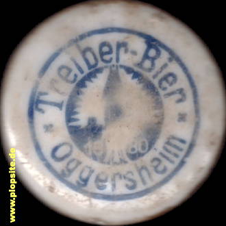 BŸügelverschluss aus: Brauerei Feldschlösschen, Heinrich Treiber OHG „Treiber Bier“, Oggersheim, Ludwigshafen-Oggersheim, Deutschland