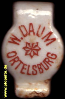 Bügelverschluss aus: Schloßbrauerei Walter Daum, Ortelsburg, Szczytno, Polen