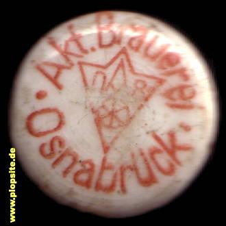 Bügelverschluss aus: Aktien Brauerei  , Osnabrück, Ossenbrügge, Deutschland