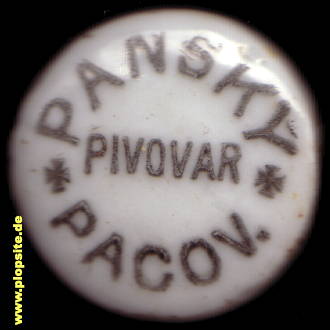 BŸügelverschluss aus: Pansky Pivovar, Pacov, Patzau, Tschechien