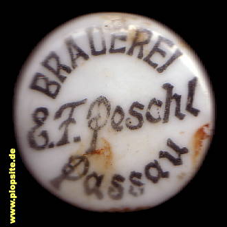 Bügelverschluss aus: Brauerei Peschl, Passau, Deutschland
