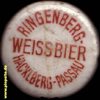 Bügelverschluss aus: Weißbierbrauerei Ringenberg, Passau, Deutschland