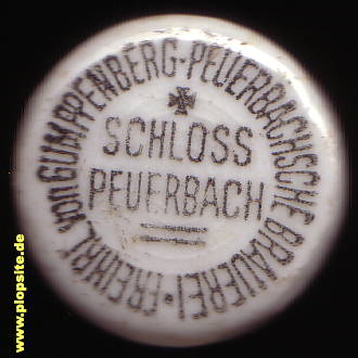 BŸügelverschluss aus: Freiherlich von Gumppenbert Peuerbachsche Brauerei, Peuerbach, Österreich