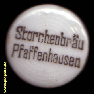 Bügelverschluss aus: Storchenbräu, Pfaffenhausen, Deutschland