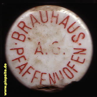 Bügelverschluss aus: Brauhaus AG, Pfaffenhofen / Ilm, Deutschland