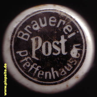 Bügelverschluss aus: Brauerei Post, Pfeffenhausen, Deutschland