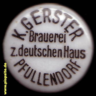BŸügelverschluss aus: Brauerei zum Deutschen Haus Gerster, Pfullendorf, Deutschland
