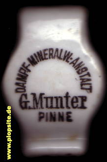 Bügelverschluss aus: Brauerei Mineralwasser-Anstalt Munter, Pinne, Pniewy, Polen