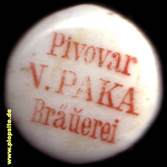 Bügelverschluss aus: Pivovar N. Paka Brauerei,  CZ, unbekannt, Tschechien