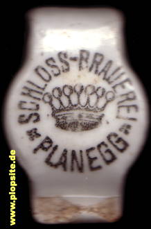 Picture of a ceramic Hutter stopper from: Schloß Brauerei, Planegg, Germany