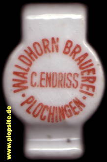 Bügelverschluss aus: Waldhorn Brauerei, C. Endriss, Plochingen, Deutschland