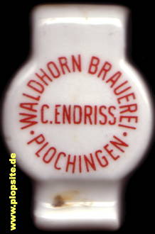 Bügelverschluss aus: Waldhorn Brauerei, C. Endriss, Plochingen, Deutschland