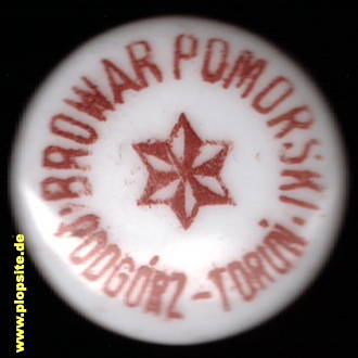 BŸügelverschluss aus: Browar Pomorski, Podgórz - Toruń, Thorn, Polen