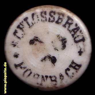 Bügelverschluss aus: Schloßbräu, Pörnbach, Deutschland