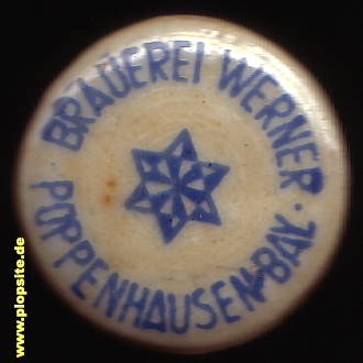 BŸügelverschluss aus: Brauerei Werner, Poppenhausen / Ufr., Deutschland