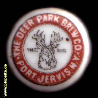 BŸügelverschluss aus: Deer Park Brewing Co., Port Jervis, NY, USA