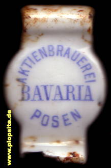 BŸügelverschluss aus: Aktienbrauerei Bavaria, Posen, Poznań, Polen