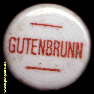 Bügelverschluss aus: Brauerei Gutenbrunn GmbH, Posen, Poznań, Polen