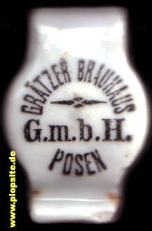 Bügelverschluss aus: Grätzer Brauhaus GmbH, Posen, Poznań, Polen