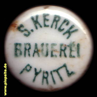 Bügelverschluss aus: Brauerei Siegfried Kerck, Pyritz, Pyrzyce, Polen