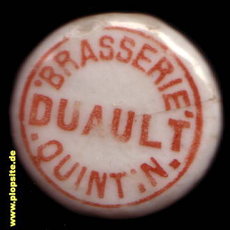 BŸügelverschluss aus: Brasserie Duault, Quintin, Kintin, Frankreich