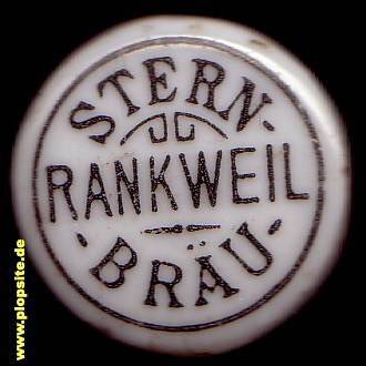 Picture of a ceramic Hutter stopper from: Sternbräu, Rankweil, Austria