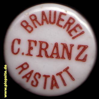 Bügelverschluss aus: Brauerei Franz  , Rastatt, Deutschland