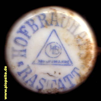 Bügelverschluss aus: Hofbrauhaus, Rastatt, Deutschland