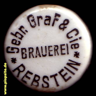 BŸügelverschluss aus: Gebrüder Graf & Cie Brauerei, Rebstein, Schweiz