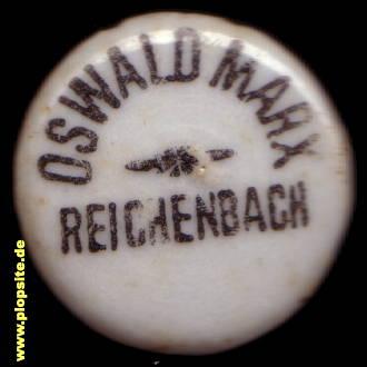 Bügelverschluss aus: Brauerei Oswald Marx, Reichenbach / Schlesien, Dzierżoniów, Polen