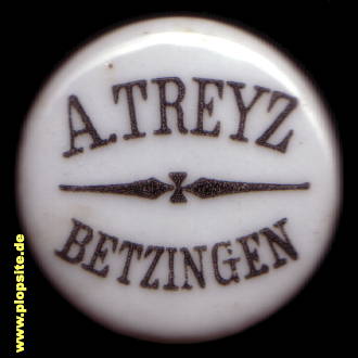 Bügelverschluss aus: Brauerei Adolf Treyz, Betzingen, Reutlingen-Betzingen, Deutschland