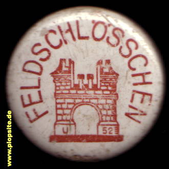 BÜgelverschluss aus: Feldschlößchen Brauerei, Rheinfelden, Rhyfälde, Schweiz