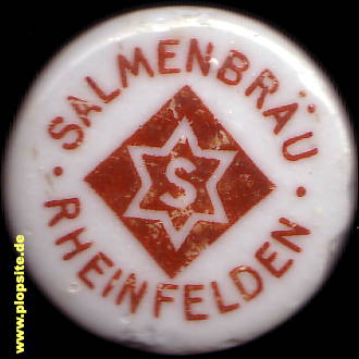 Bügelverschluss aus: Salmenbräu, Rheinfelden, Rhyfälde, Schweiz