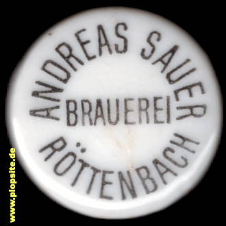 BŸügelverschluss aus: Brauerei Andreas Sauer, Röttenbach / Mfr., Deutschland