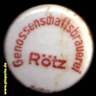 Bügelverschluss aus: Genossenschaftsbrauerei, Rötz, Deutschland