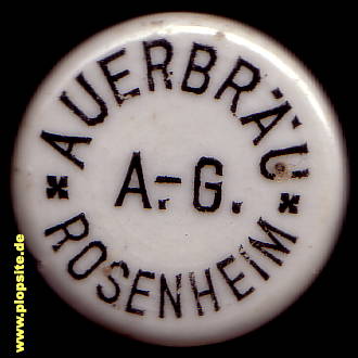 Bügelverschluss aus: Auerbräu AG, Rosenheim, Deutschland