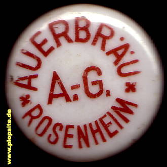 Bügelverschluss aus: Auerbräu AG, Rosenheim, Deutschland