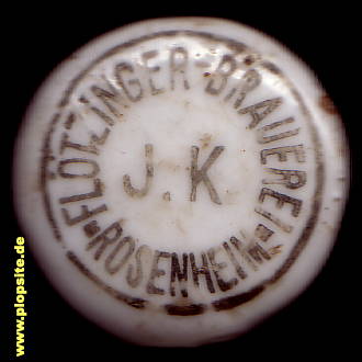 Bügelverschluss aus: Flötzinger Brauerei, Rosenheim, Deutschland