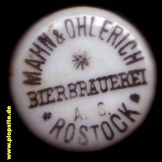 Bügelverschluss aus: Bierbrauerei Mahn & Ohlerich AG, Rostock, Deutschland