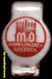 Bügelverschluss aus: Brauerei Mahn & Ohlerich, Rostock, Deutschland