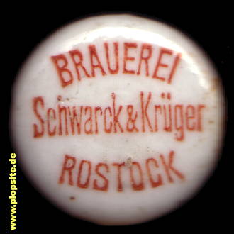 Bügelverschluss aus: Brauerei Schwarck & Krüger, Rostock, Deutschland