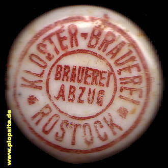 Bügelverschluss aus: Kloster Brauerei, Rostock, Deutschland