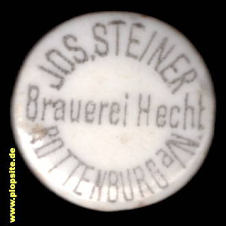 BŸügelverschluss aus: Brauerei Hecht, Josef Steiner, Rottenburg / Neckar, Deutschland